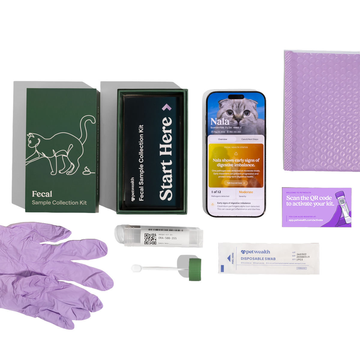 Cat Fecal Health Kit